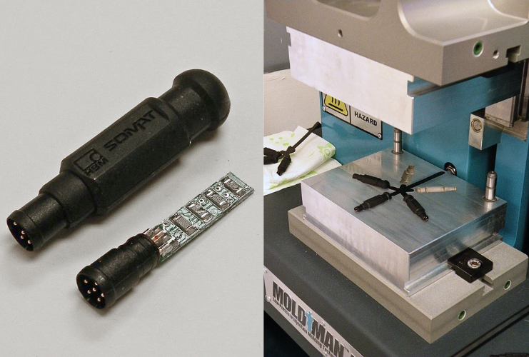  Custom Over-Mold Load Sensor for Calibration Test and Measurement